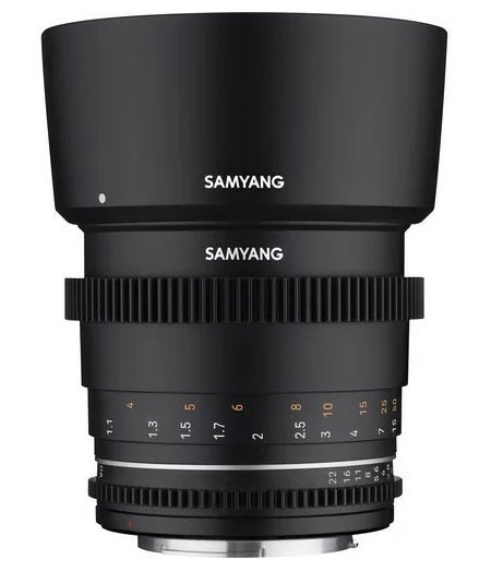 Samyang 85mm T1.5 VDSLR MK2 Lens